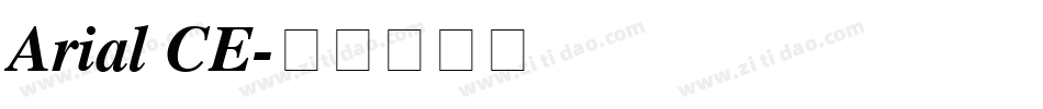 Arial CE字体转换
